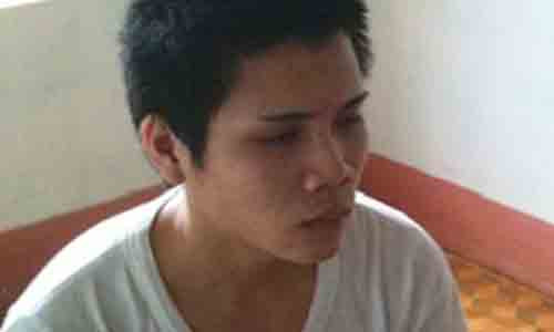 Hung thủ Nguyễn Văn Thắng đang thụ án tù chung thân tại trại giam Gia Trung về tội giết người ở một vụ án khác.