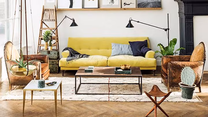 Sự kết hợp của nội thất và màu sắc đã tạo nên một căn nhà tuyệt đẹp.