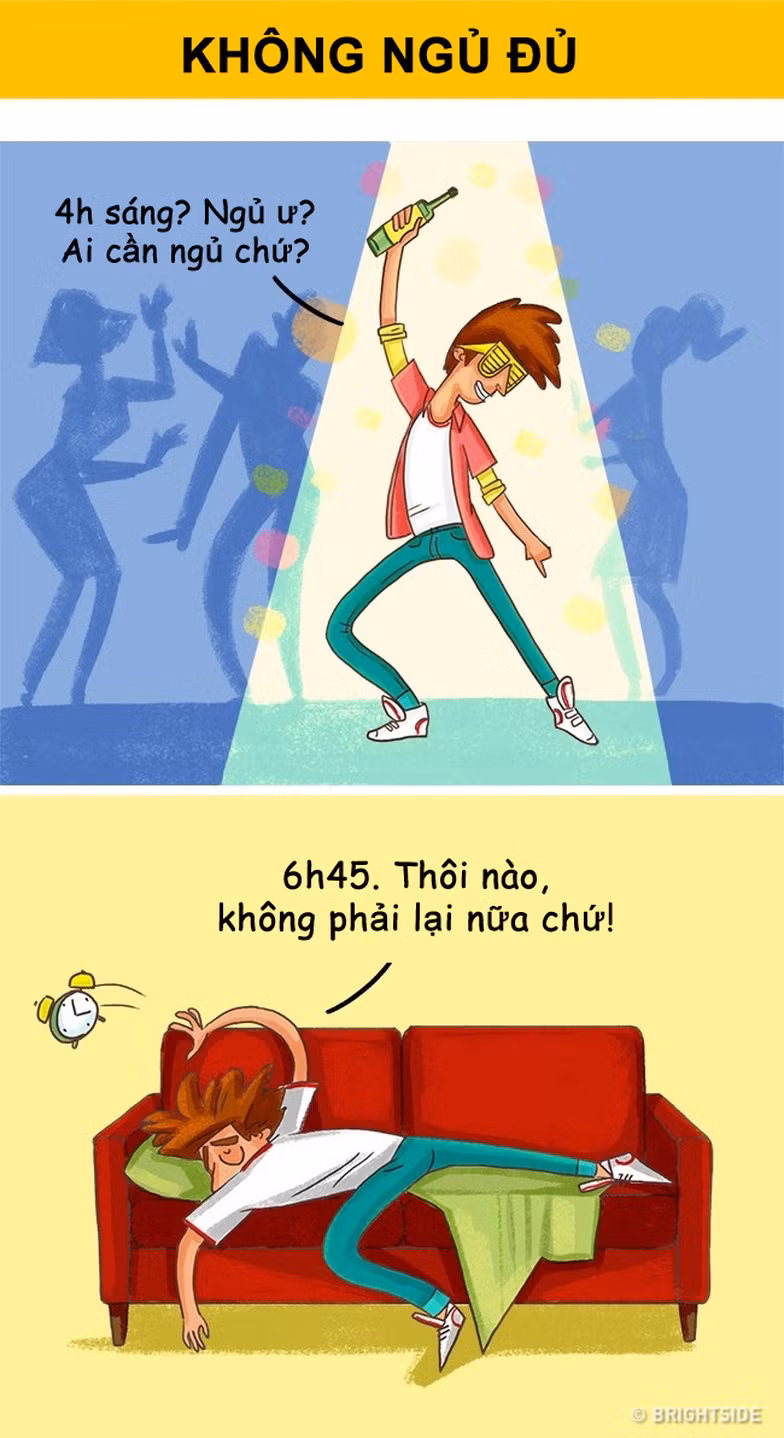 Phung phí sức khoẻ vì nghĩ tuổi trẻ là vô hạn.