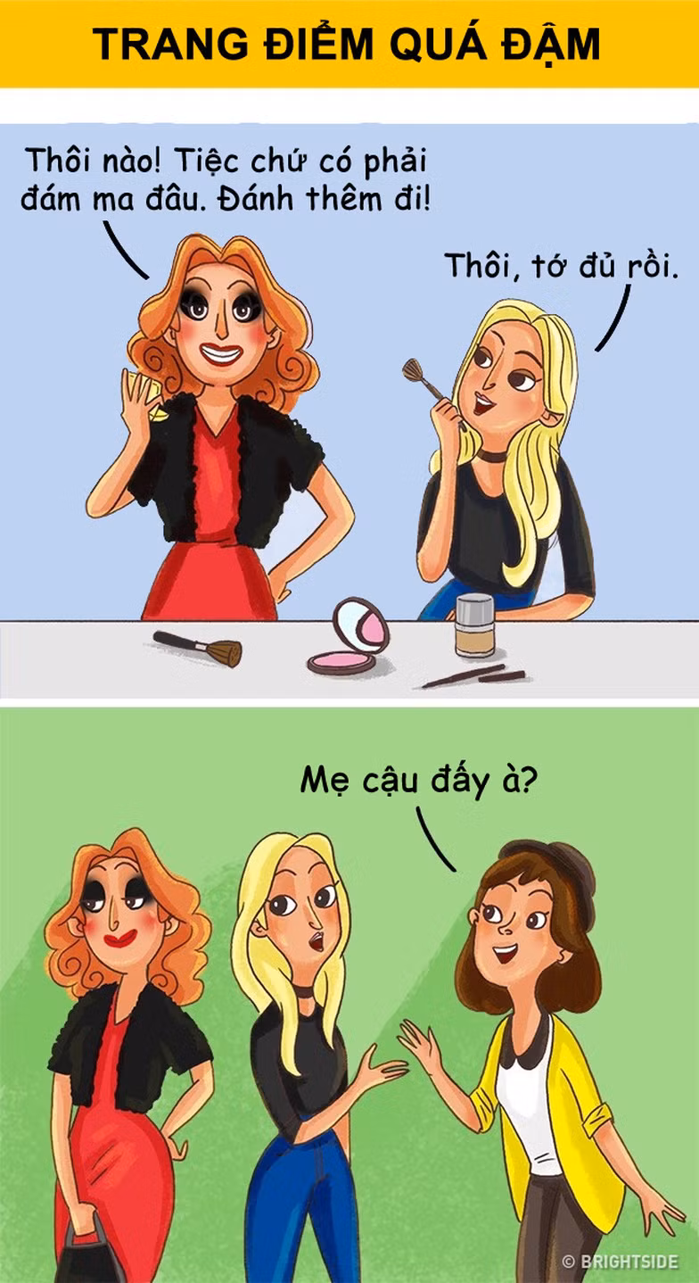 Son phấn phải làm bạn đẹp lên chứ không được che mất vẻ đẹp của bạn.