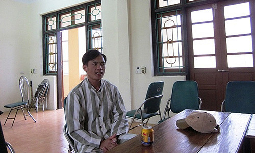 Phạm nhân Trần Văn Hùng chia sẻ trong trại giam.