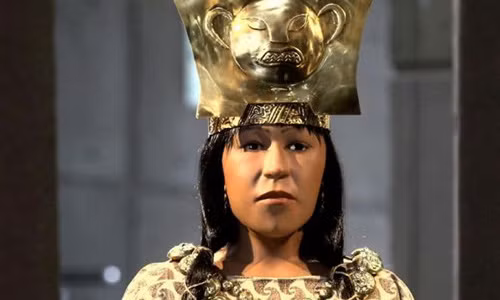 “Hoi sinh” guong mat nguoi phu nu quyen luc song cach day 1.700 nam