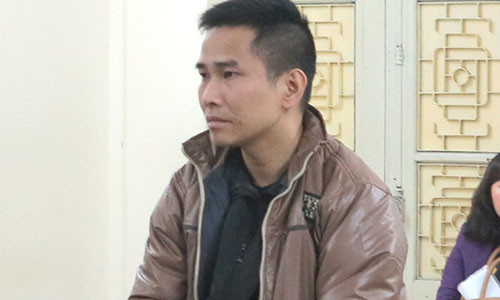 Thắng tại phiên tòa. (Ảnh: zing.vn)