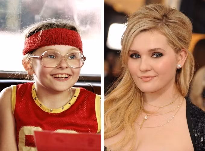 Abigail Breslin, sinh năm 1996, là một nữ diễn viên kiêm ca sĩ người Mỹ. Cô xuất hiện trước công chúng lần đầu tiên hồi năm 3 tuổi và tham gia diễn xuất trong bộ phim đầu tiên có tên là "Signs" khi lên 5 tuổi. Cô nhóc đáng yêu Abigail Breslin ngày nào nay "lột xác" xinh đẹp hơn hẳn.