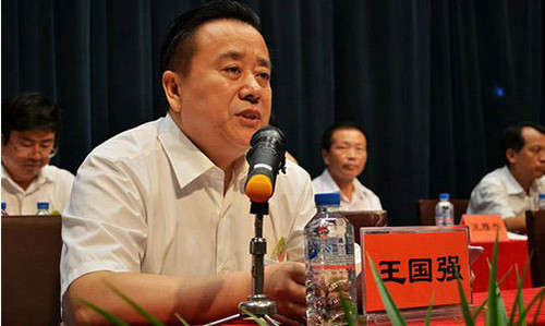 Vương Quốc Cường khi còn tại vị.