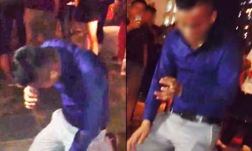 "Soai ca" bi bat quy goi xin loi giua pho vi lua tinh