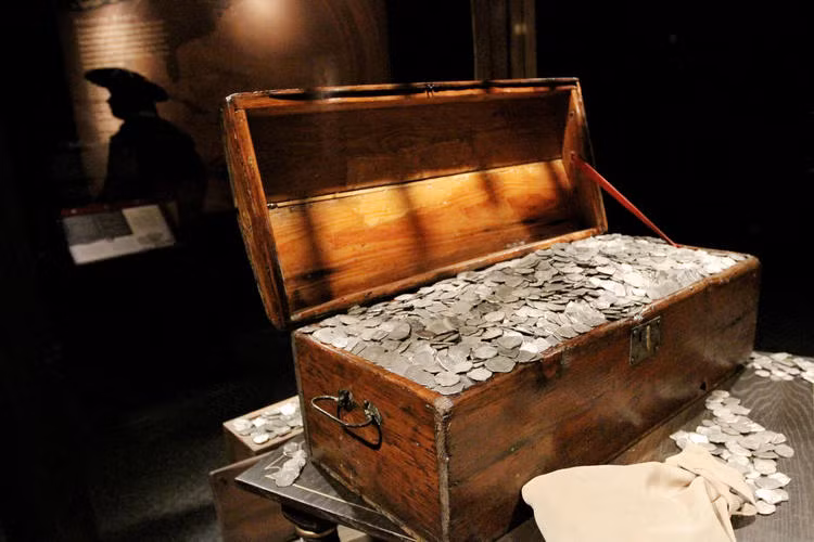 Kho bau e he cua ten cuop bien giau nhat the gioi