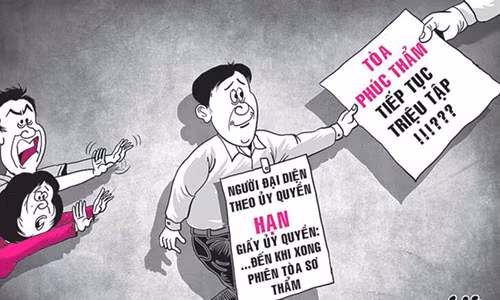 Toa xu xong moi biet "quen" bi don