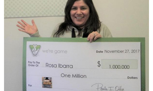 Rose Ibarra nhận giải thưởng trị giá 1 triệu USD (22,7 tỷ đồng).