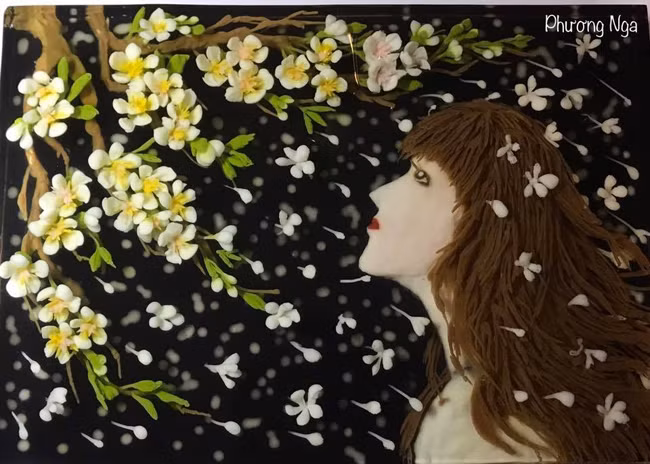 Chị Phương Nga (Hà Nội) rất nổi tiếng trong giới làm thạch 3D.