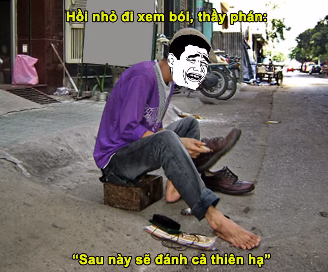 Ước gì được gặp lại ông thầy bói ngày xưa.