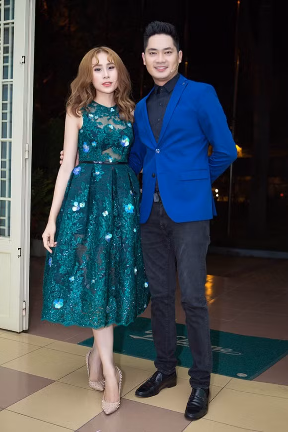 Sau khi chia tay Ninh Dương Lan Ngọc, Minh Luân đã hẹn hò với Hồ Bích Trâm.