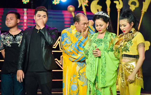 Duy Phương và Lê Giang từng đúng chung sân khấu Sao nối ngôi vì con gái Lê Lộc.