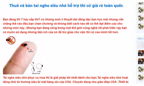 Gian lan thi cu bang thiet bi cong nghe