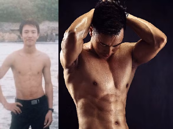 8X so huu co bung 6 mui: "Du nua dem toi van phai an du thuc don"