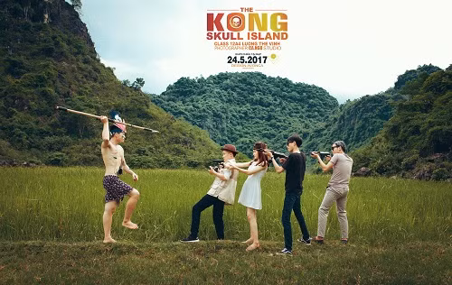 Sự sáng tạo trong ý tưởng của các thành viên lớp nhận được rất nhiều lời khen ngợi từ cộng đồng mạng.