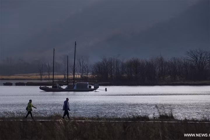 Cảnh mùa thu chụp vào hôm 7/11 ở Thần Nông Giá.