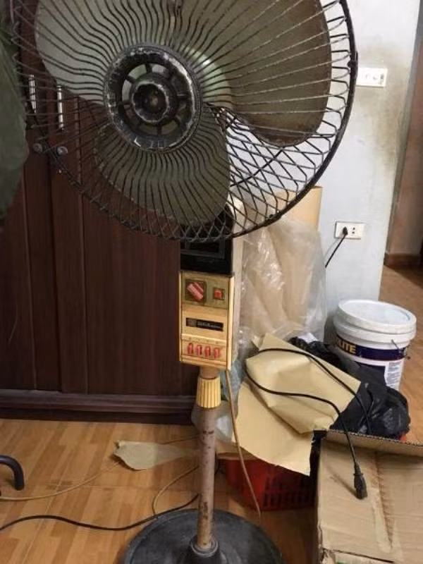 "Cái quạt này hồi xưa ông bà tớ mua mat 3 chỉ vàng, giờ vẫn dùng bền mát chấp 10 lần quạt bây giờ luôn" - một cư dân mạng cho biết.