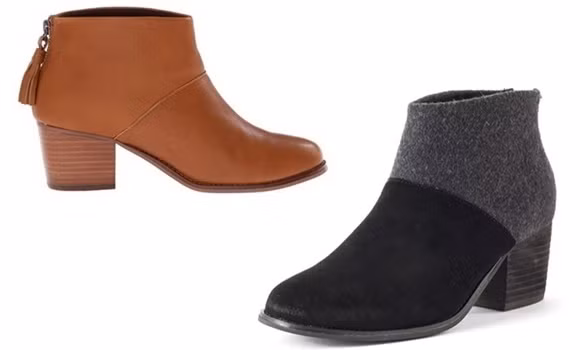 Boots TOMS Leila Bộ đầm nữ tính phối cùng đôi boots này sẽ giúp chị em nổi bật và rạng rỡ hơn rất nhiều.