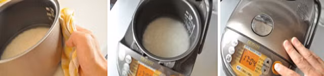 Bi quyet nau com mem thom, trang ngan khong bi cung, nhao, khe-Hinh-5