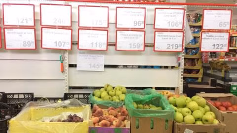 Dao det Nga 500.000 dong/kg van chay hang