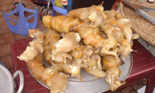 Món vó bò được dân nhậu rất ưa thích.