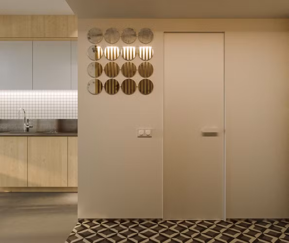 Với diện tích nhỏ hẹp việc thiết kế theo phong cách tối giản và ngăn nắp tối đa.