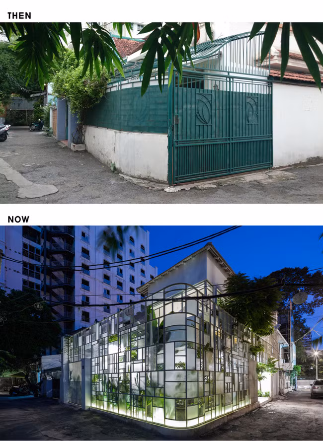 Ngôi nhà nằm trong một con hẻm nhỏ trên đường Phạm Ngọc Thạch (đường Duy Tân cũ), thành phố Hồ Chí Minh.