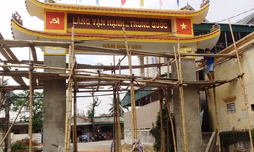 Su that ve cong lang co ten "Trung Quoc" o Nghe An