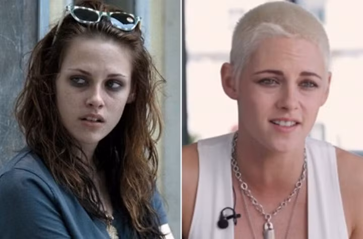 Khác với vẻ lung linh trên màn ảnh, gương mặt mộc của Kristen Stewart khi không trang điểm lộ rõ vết thâm quầng nơi khóe mắt cùng những nốt tàn nhang lấm tấm khiến nhiều người phải thất vọng.