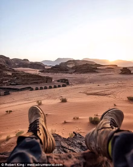 Đôi chân phượt thủ Robert King đã quen thuộc với những nơi có phong cảnh hoang dã.