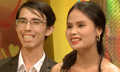 Anh chàng không mấy điển trai nhưng lại cưới được cô vợ xinh đẹp