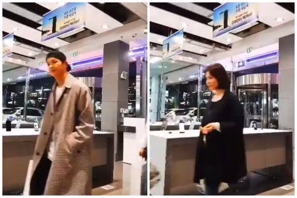 Song Hye Kyo deo nhan kim cuong, sam do noi that voi Song Joong Ki