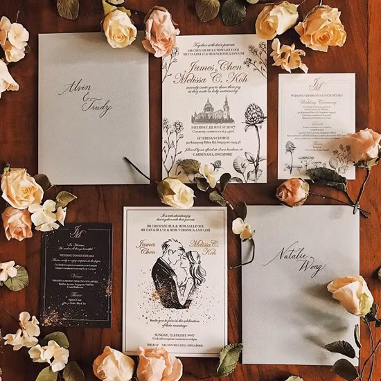 Melissa Koh và James Chen tổ chức lễ đính hôn tại Bali và có một bữa tiệc rất linh đình, sang trọng.