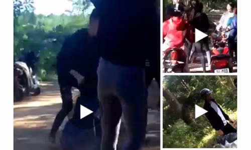 Nu sinh bi danh hoi dong, quay clip phat tan tren mang