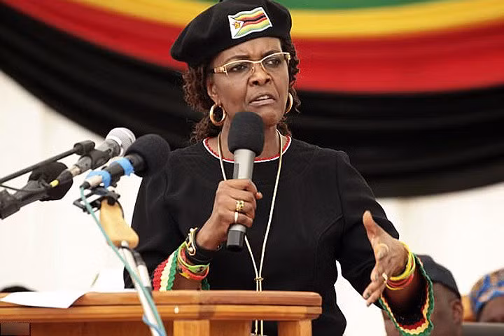 Đệ nhất phu nhân Zimbabwe, Grace Mugabe. Đã và đang có rất nhiều tai tiếng xung quanh bà. Ảnh: AP.