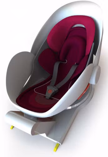 Chiếc xe nôi cao cấp có giá 2.500 USD.