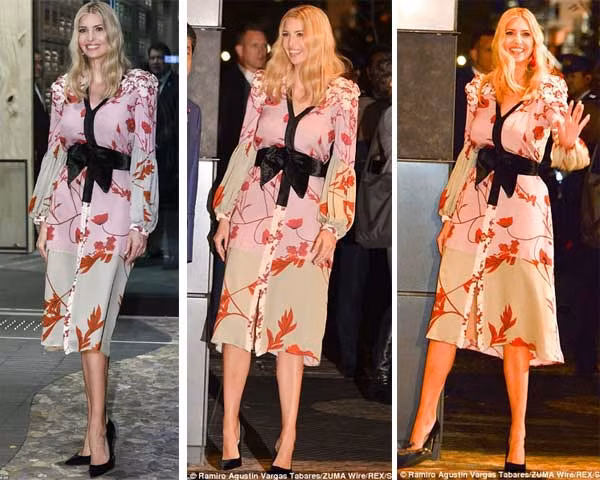 Ai nu nha Trump yeu kieu trong chiec vay 45 trieu dong