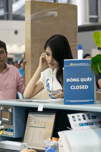 Lần đầu tham gia một cuộc thi quốc tế, Thuỳ Dung cảm thấy hào hứng, xen chút hồi hộp.