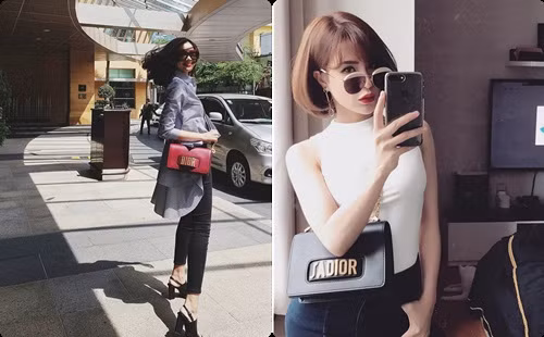 Siêu mẫu Thanh Hằng và Diệp Lâm Anh cùng khoe outfit với 1 chiếc túi "vạn người mê".