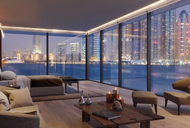 Nội thất một trong những phòng ngủ của căn hộ đắt nhất Dubai.