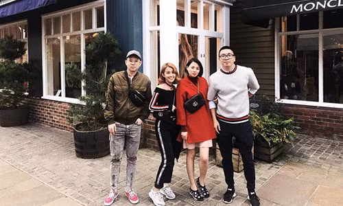 Bức ảnh gần đây nhất Ngọc Thảo - Andree chụp cùng nhau từ ngày 15/10.