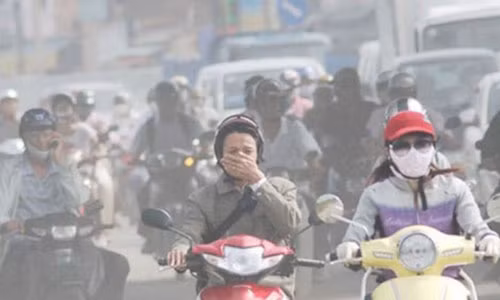O nhiem khong khi o HN cao vuot nguong: Noi nao trong lanh?