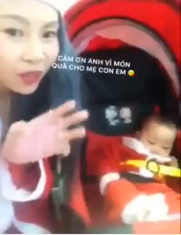 Bella gửi lởi cảm ơn đến người đã giúp hai mẹ con cô.