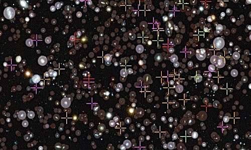 Phát hiện thêm 72 thiên hà mới trong vũ trụ. Ảnh: Cơ quan Hàng không Vũ trụ châu Âu.