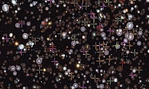 Phát hiện thêm 72 thiên hà mới trong vũ trụ. Ảnh: Cơ quan Hàng không Vũ trụ châu Âu.