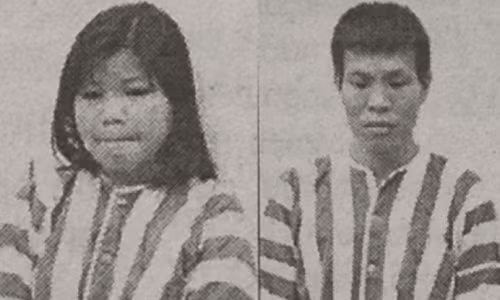 Hai đối tượng Liên, Vinh. Ảnh: Đ.Khôi