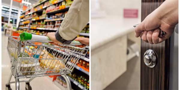 2. Xe đẩy của cửa hàng tạp hóa truyền thống có số vi khuẩn nhiều gấp 361 lần so với tay vặn cửa phòng tắm Phải nói rằng, các cửa hàng tạp hoá truyền thống là nơi có xe đẩy hàng bẩn nhất hành tinh này. Mức độ vi khuẩn của chúng gần gấp 10 lần so với xe đẩy tại cửa hàng tạp hóa khác. 80% loại vi khuẩn trong số đó là có hại, có thể làm suy giảm hệ miễn dịch và gây bệnh cho con người.