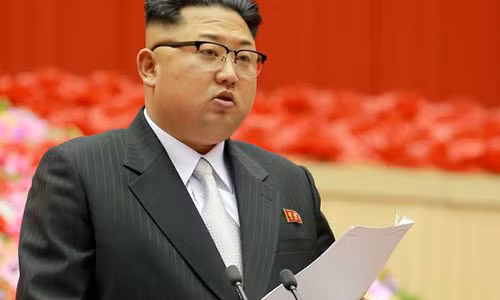 Nhà lãnh đạo Triều Tiên Kim Jong-un.