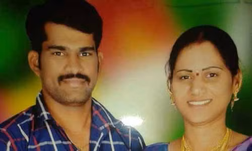 Swati Reddy và chồng Sudhakar Reddy. Ảnh: BBC